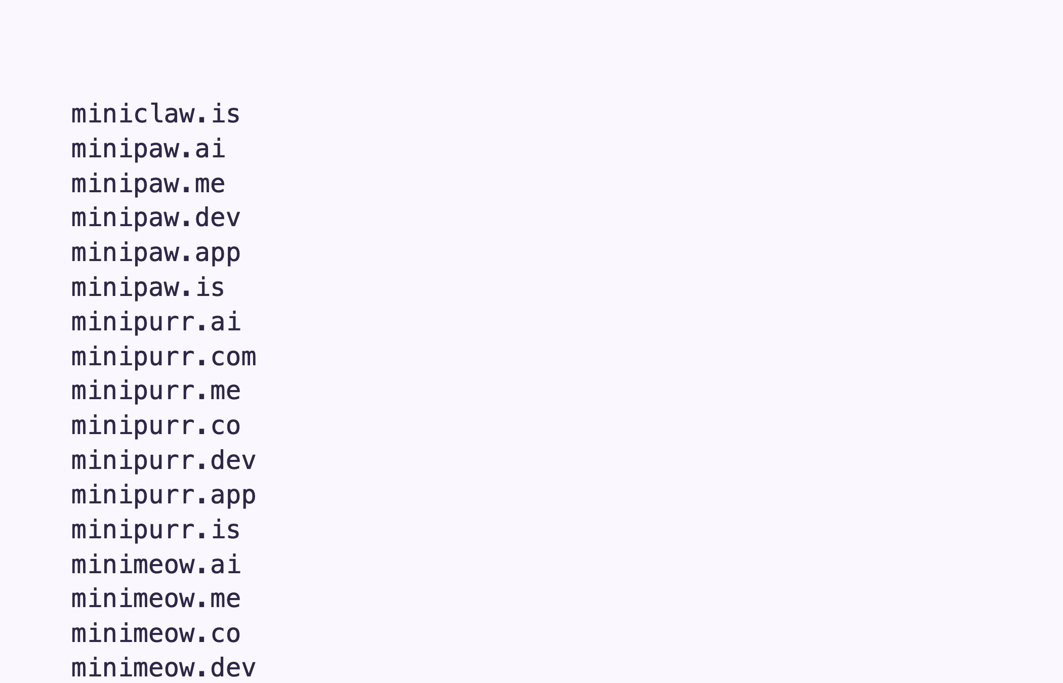 我查了一千多个域名
